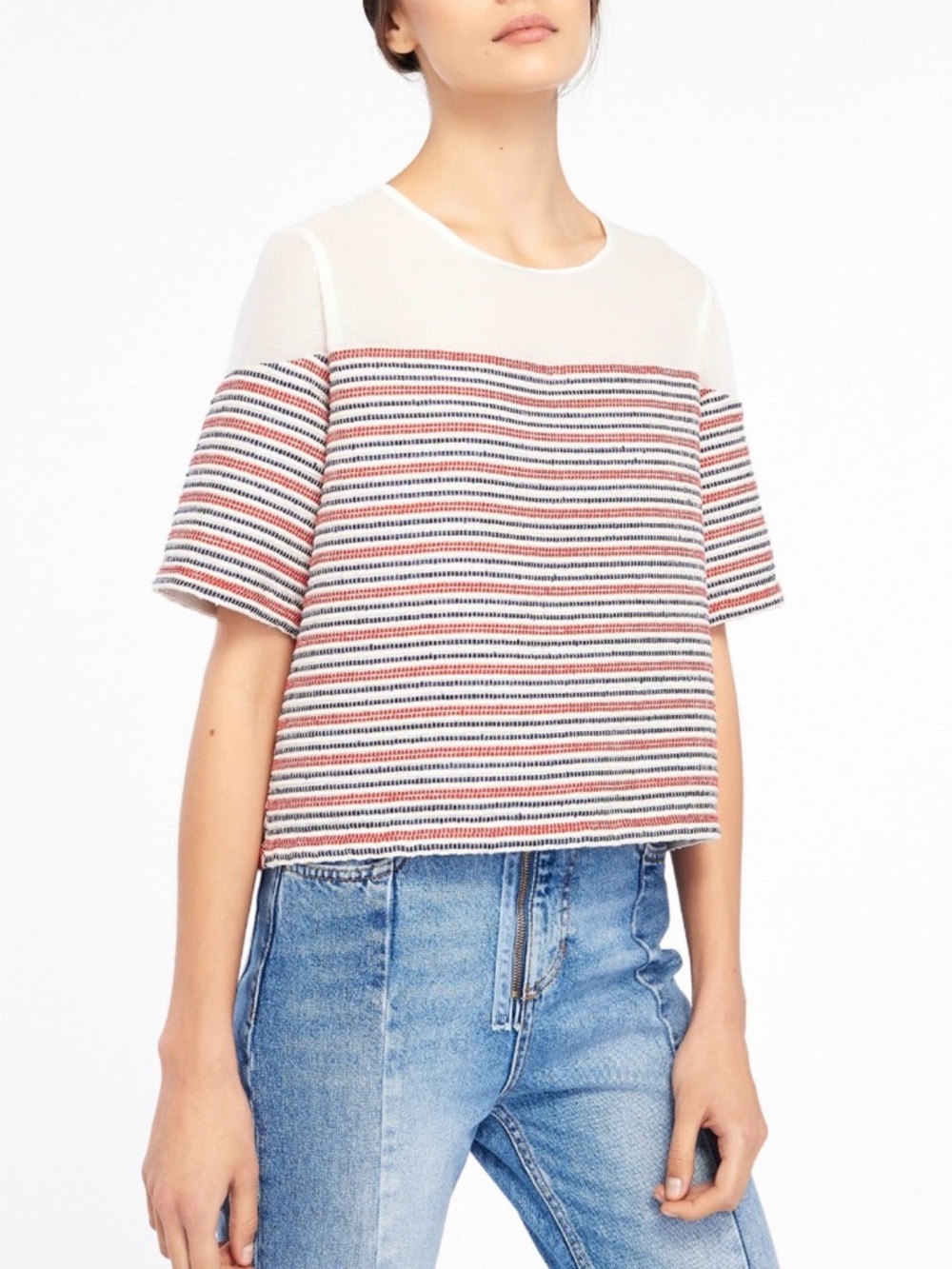 Sandro Paris Striped Top